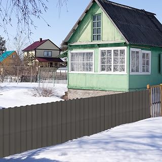 20 Pcs Metal Roof Panels 3.54 ft x1.64 ft Galvanized Roofing Panels Metal Siding Panel Corrugated Roofing Panel Gazebo Top Cover with Steel Screws for Garages,Sheds,Chicken Coop,Patio (Gray)