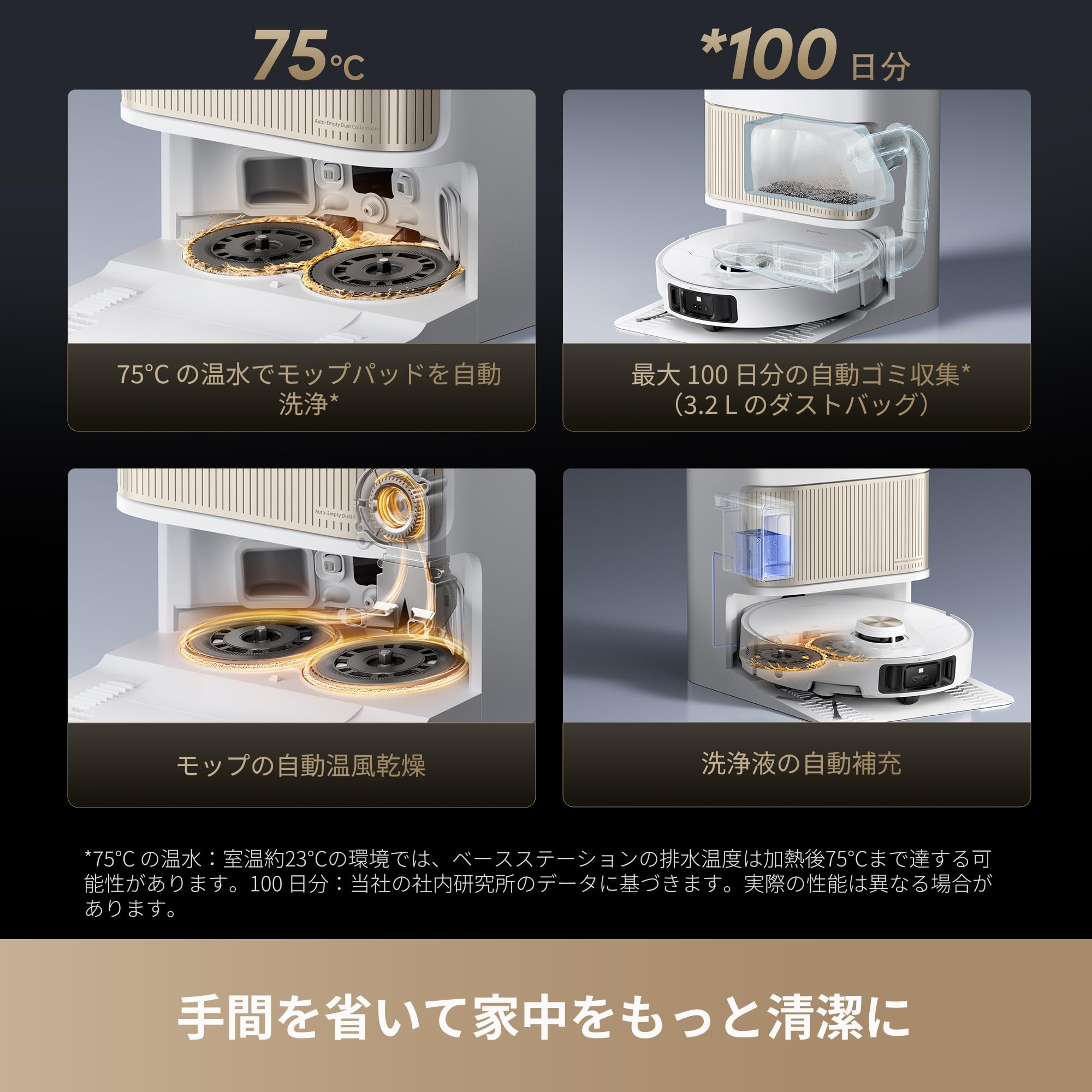 Amazon | dreame (ドリーミー)L40s Pro Ultraロボット掃除機 自動ゴミ