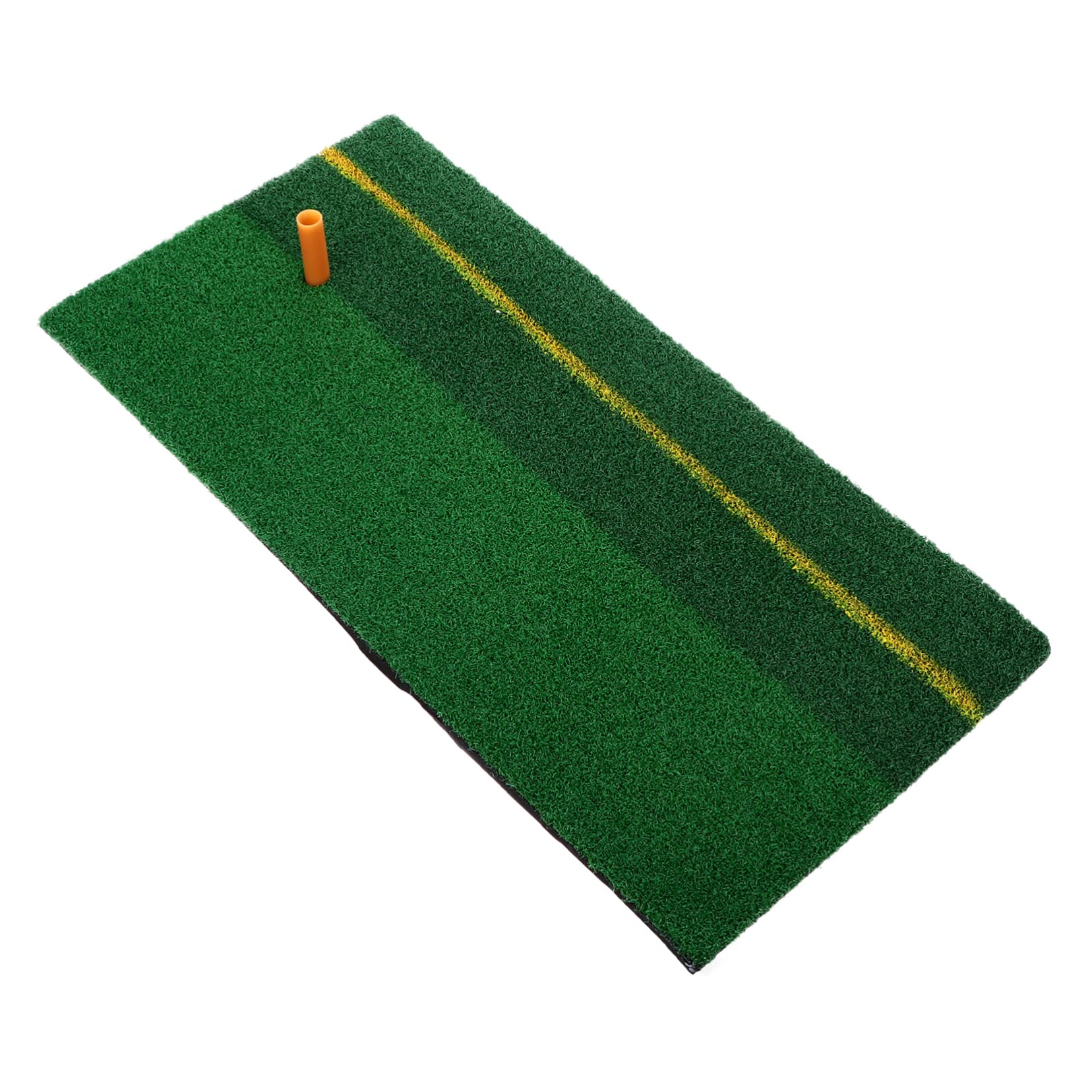 EXAOMBLE 1set Golf Practice Mat Woven Turf Hitting Pad for Use Includes Tee for Driving Putting Chipping and Pitching Training