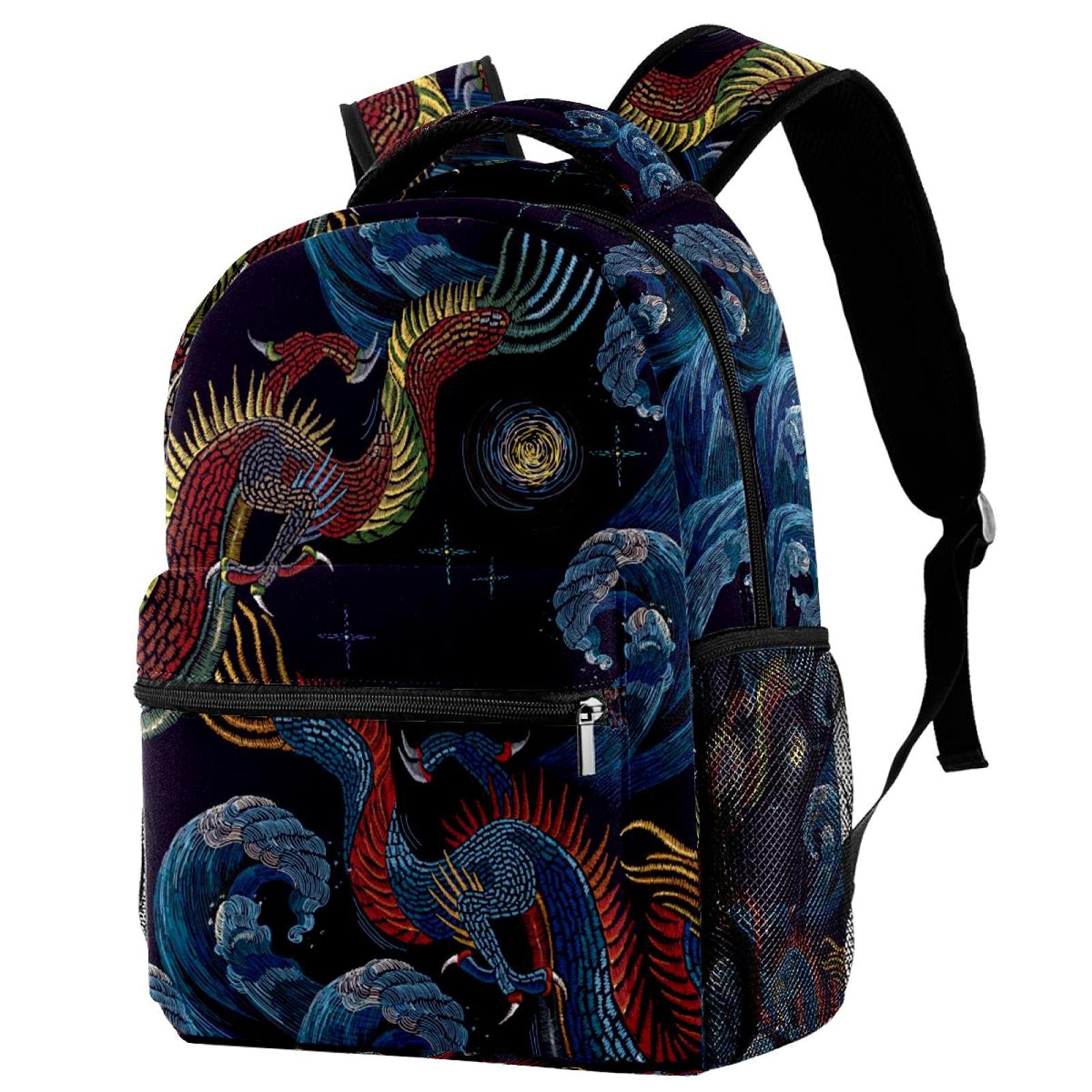 Sac à dos de voyage alpaga multicolore mixte grand compartiment solide pour loisirs - 7
