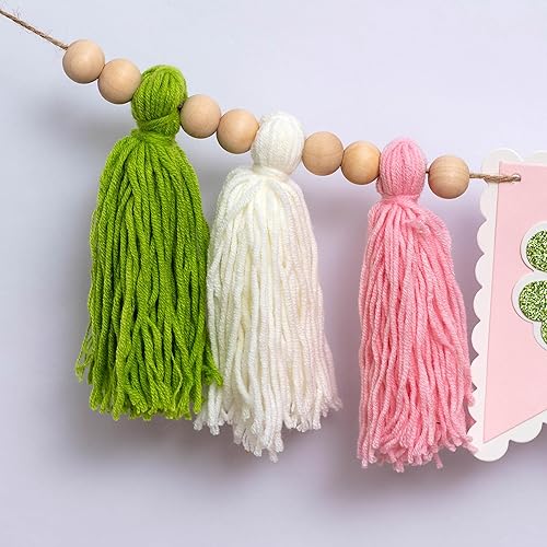 Miniatura 7 de UDORE - Cartel para silla alta del Día de San Patricio, suministros para fiesta de primer cumpleaños, letrero de trébol de cuatro hojas, accesorios