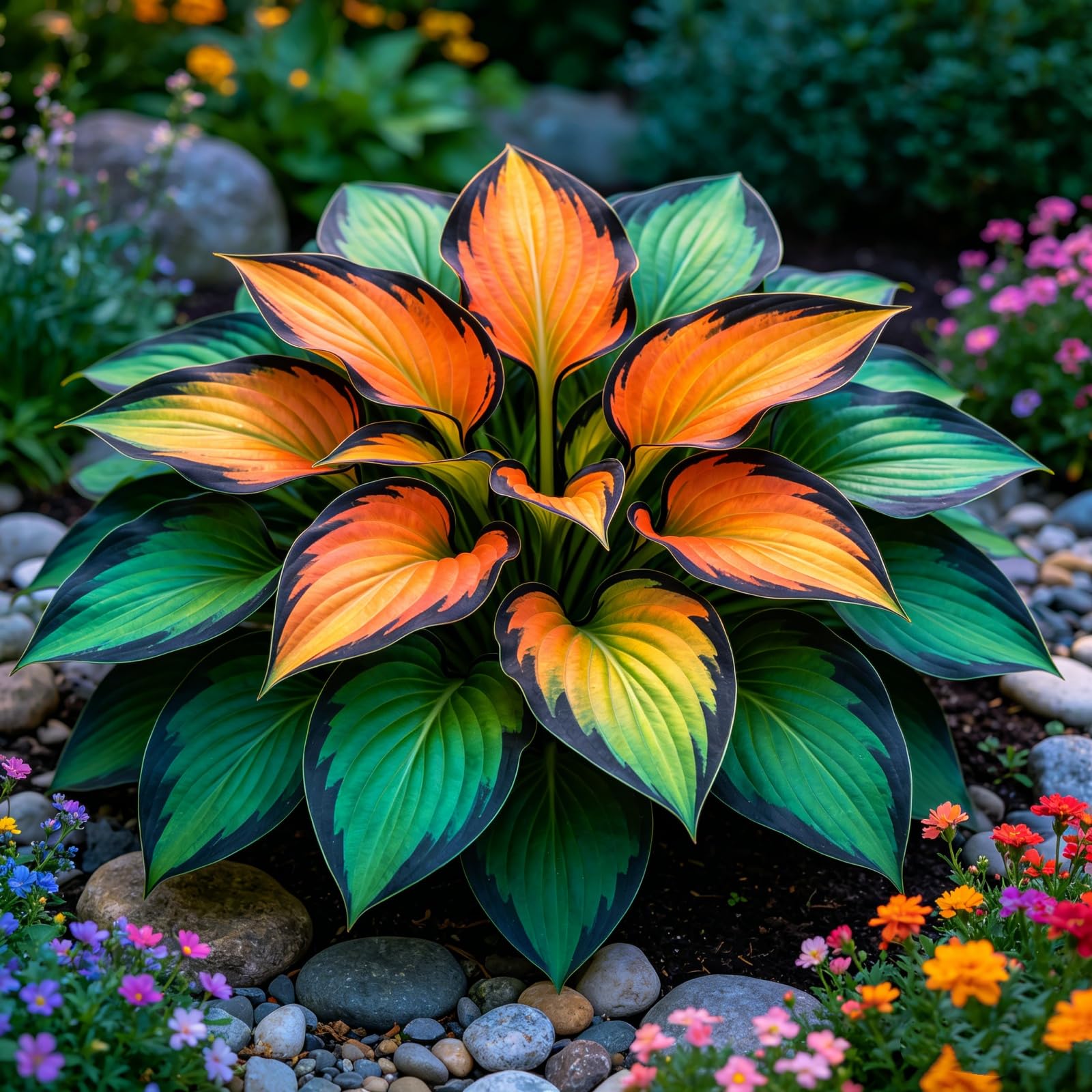 Bulbi di Hosta/Resistenti Perenne/Facile da curare/Foglie vivaci/Perfette per giardini/Perfetta per principianti-15Rizomi-E