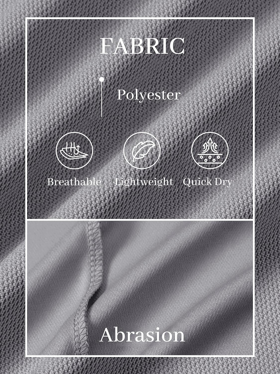 TACVASEN Mens Golf Shirt Dry Fit Mens Polo Shirts Short Sleeve Performance Golf Polos for Men with Collar Work Shirts