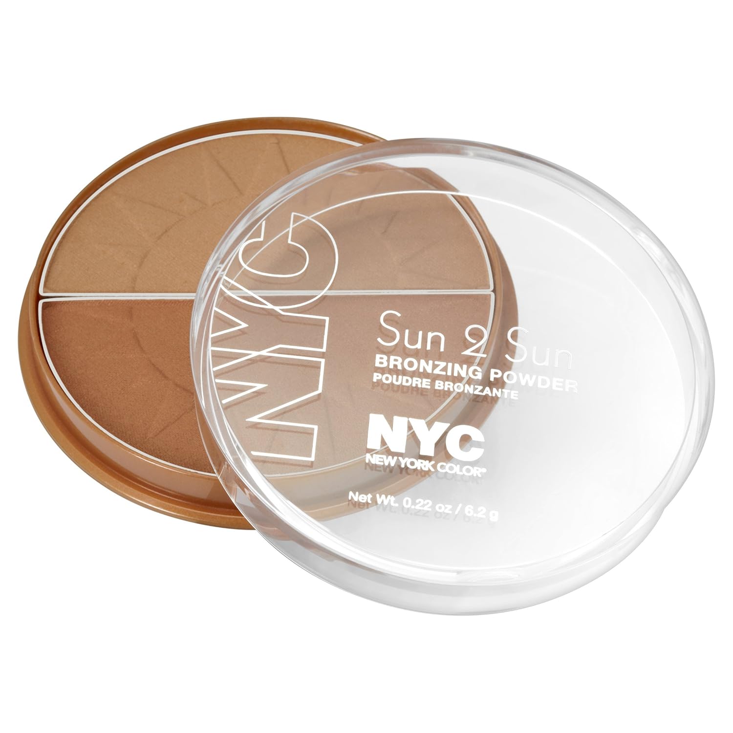 New York Color Sun 2 Sun Bronzing Powder, Terracotta Tan, 0.22 Ounce