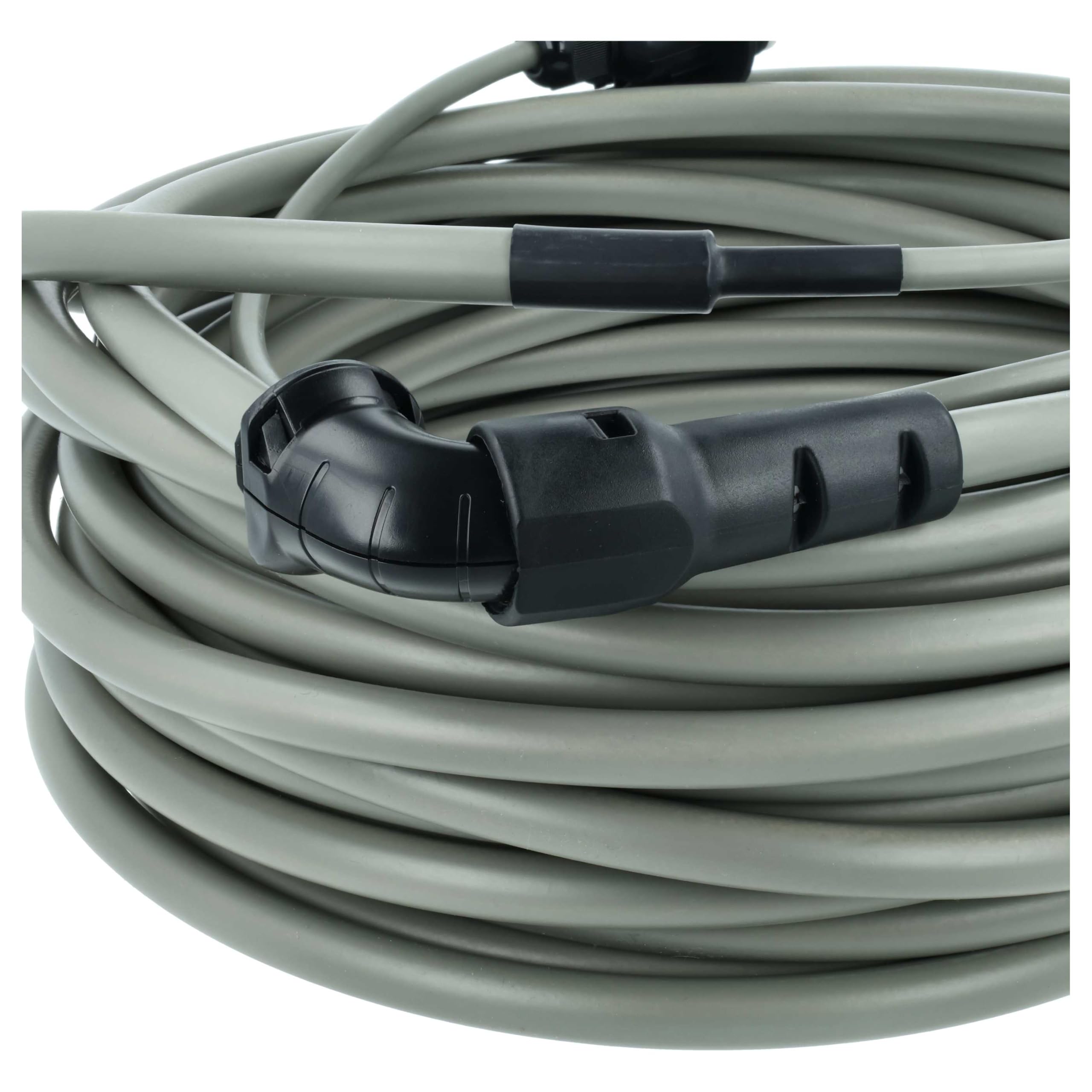 vhbw Cable Robot Piscina Compatible con Zodiac Vortex 3,2, 3, OV3500, OV3400, 3 4WD, OV3480 - Transformador - Cable de Corriente de 18 m