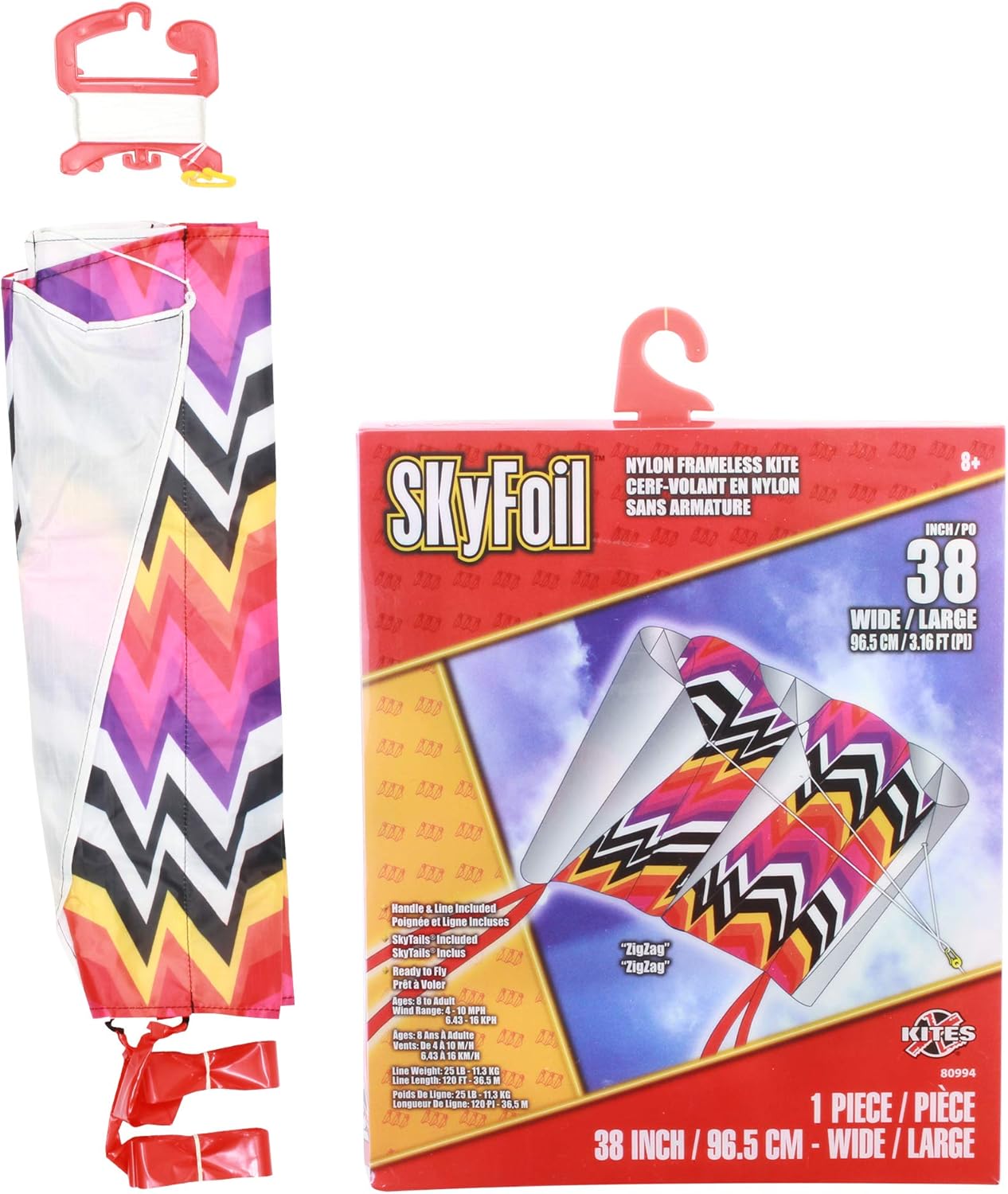 X Kites SkyFoil Kite Assortment in Display Nylon Kite