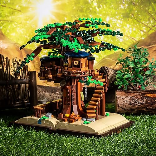 Miniatura 6 de Juego de casa de árbol de amigos para niñas, diseño de bosque de la selva, juguetes de construcción, ideas creativas, juego de aventura para