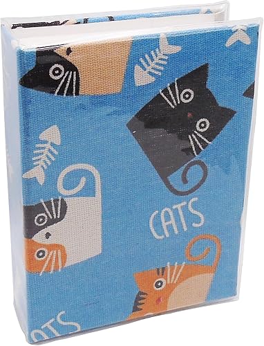 Miniatura 7 de Álbum de fotos pequeño para niños, 100 bolsillos, estantería de 4 x 6 pulgadas, álbum de fotos de bebé, cubierta de lino deslizante para la familia