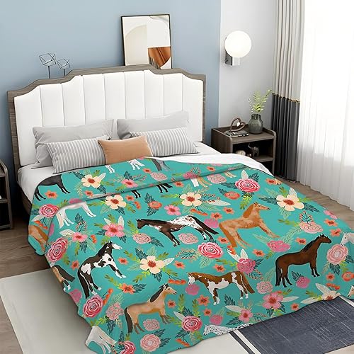 Miniatura 116 de Tijuboni Manta con diseño de tortuga marina y océano, regalos náuticos para mujeres, hombres, niñas, niños y adultos, manta de franela suave para