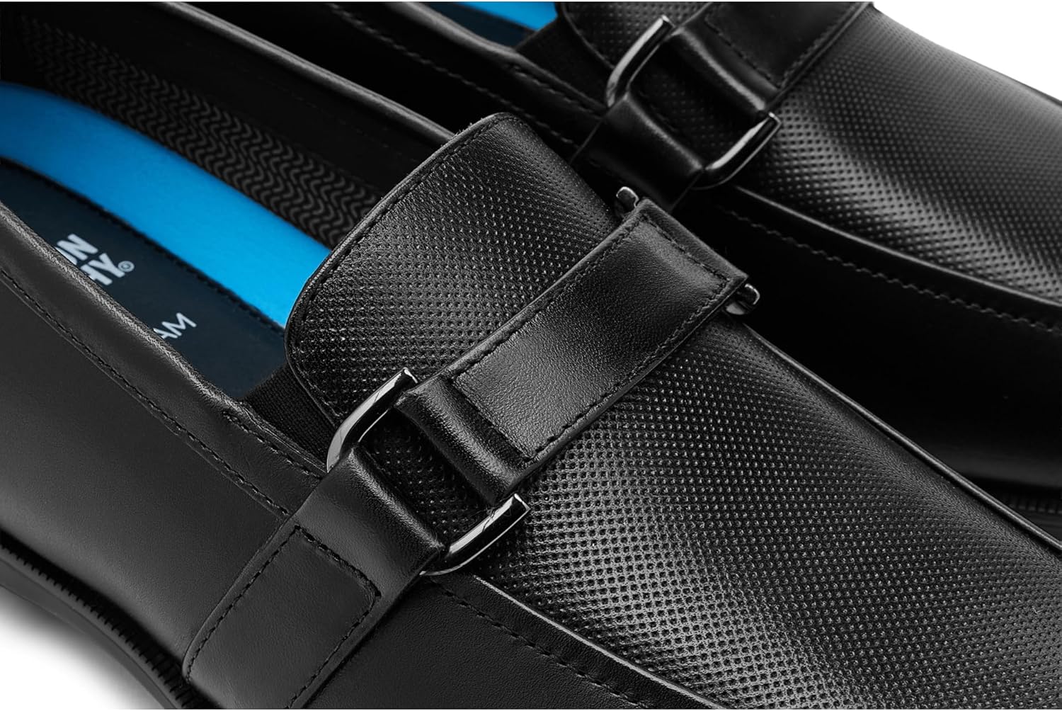 Johnston & Murphy Mens Gibbons Embossed Bit Loafers - Image 6