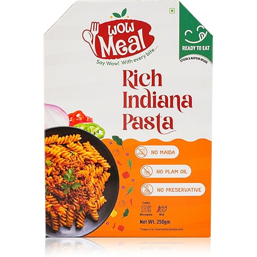 WOW MEAL Indiana Pasta - 250 GM