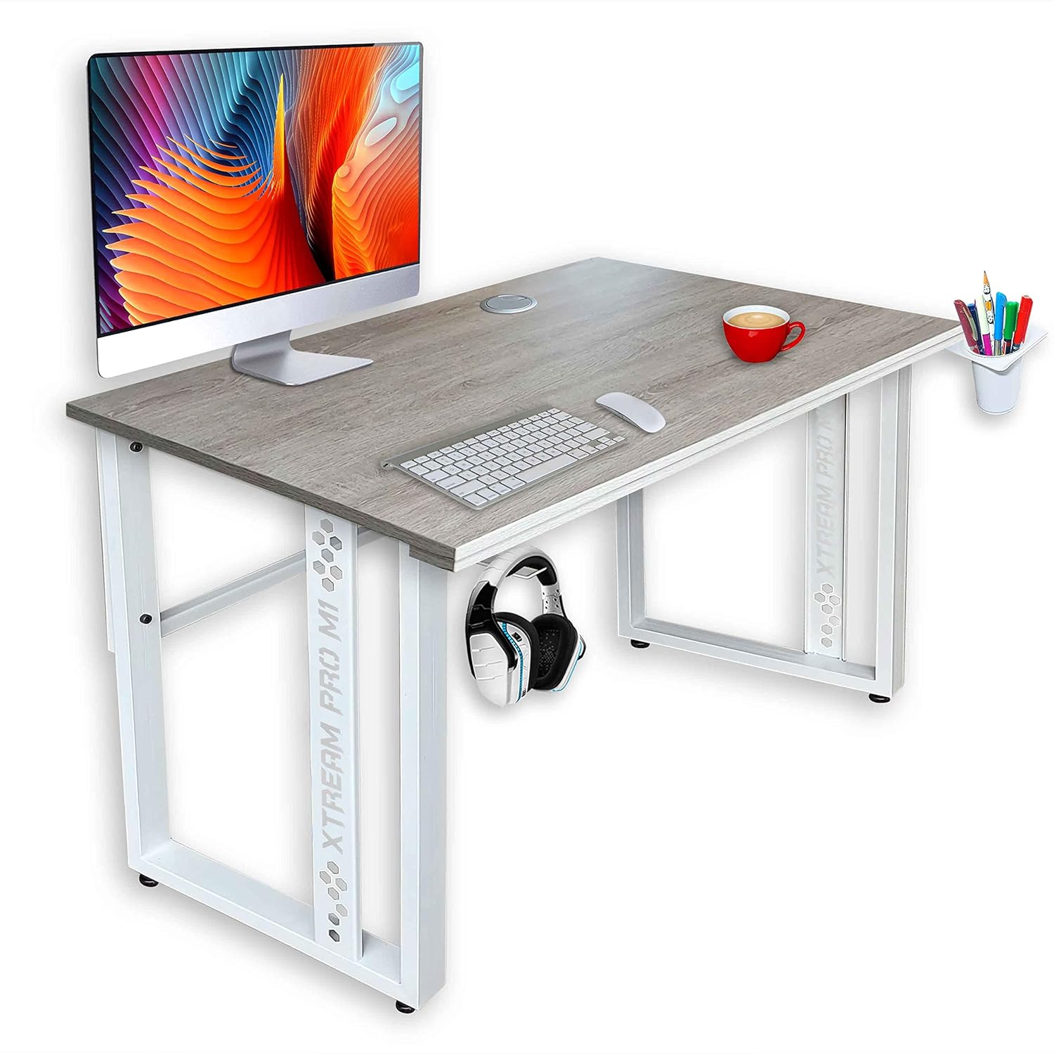 Xtreme PRO M1 Computer Desk. for PC, iMac, and Laptop Desk. Work and