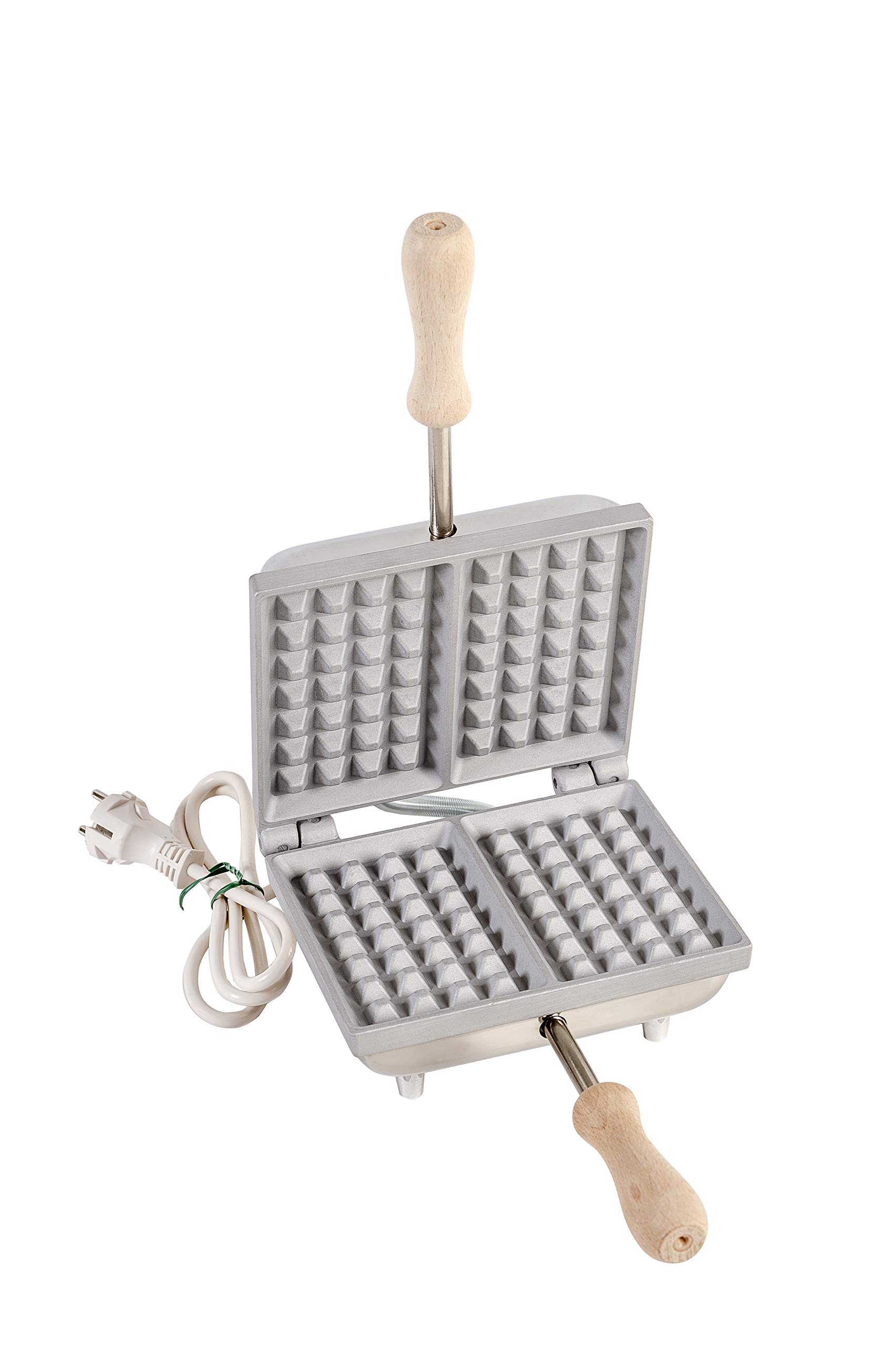 Biscottiera elettrica AM5040200 per Waffles in alluminio, 2 pz