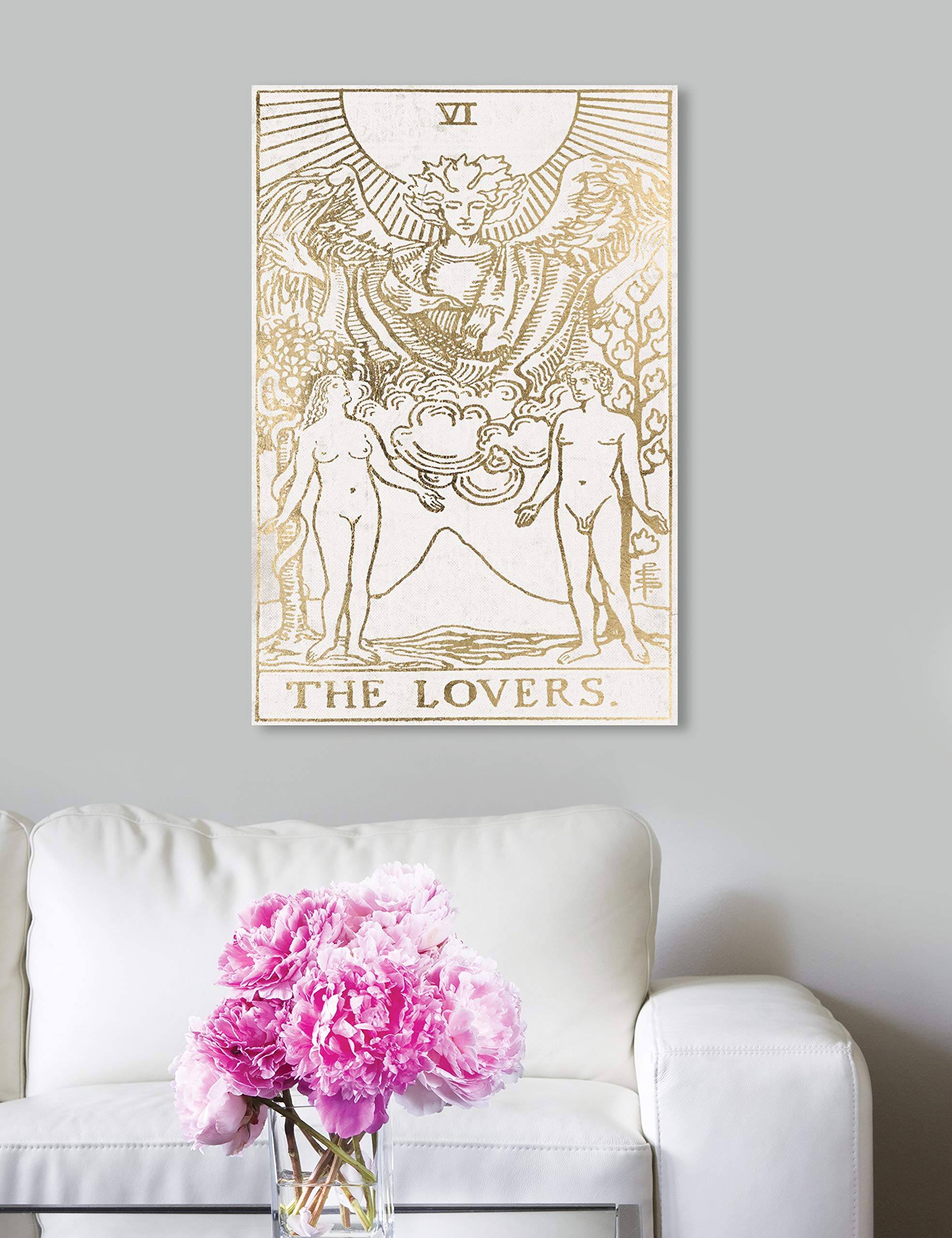 The Oliver Gal Artist Co. Oliver Gal 'The Lovers Tarot Luxe