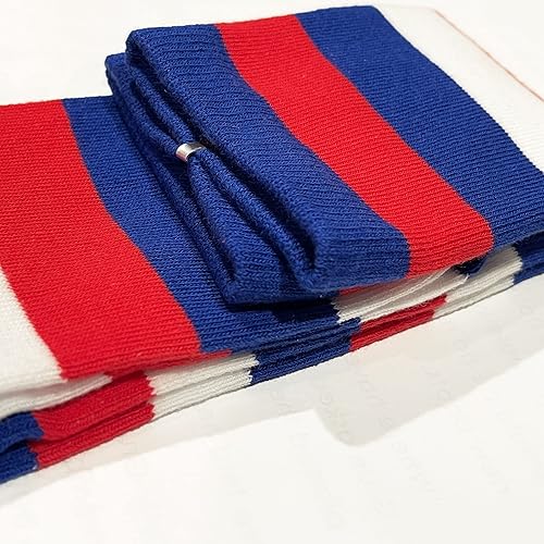 Miniatura 7 de Spotlight Hosiery Calcetines de disfraz de rayas para hombrepadrinos de bodacosplay, Halloween, talla 10-13