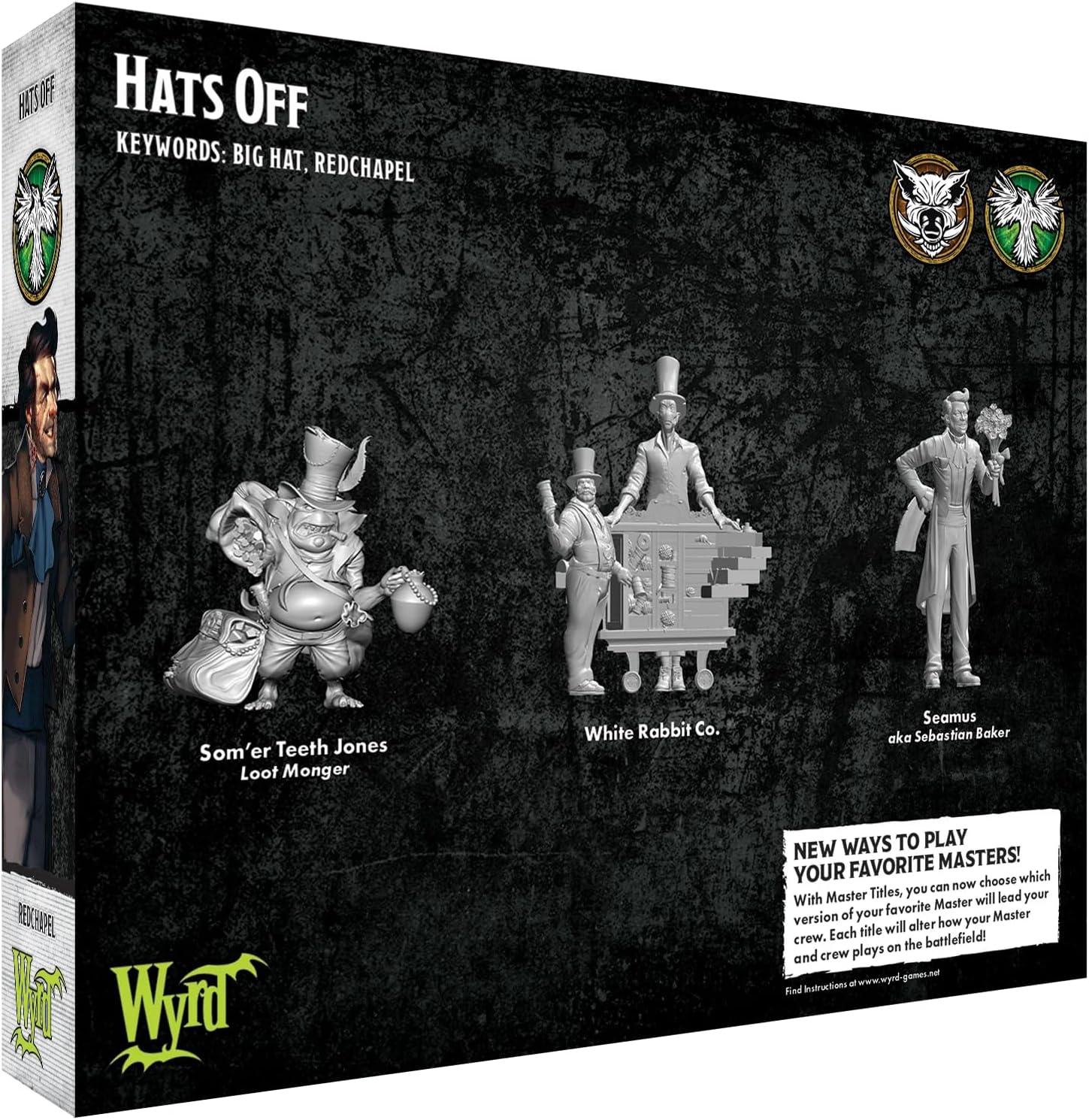 Malifaux Third Edition Hats Off