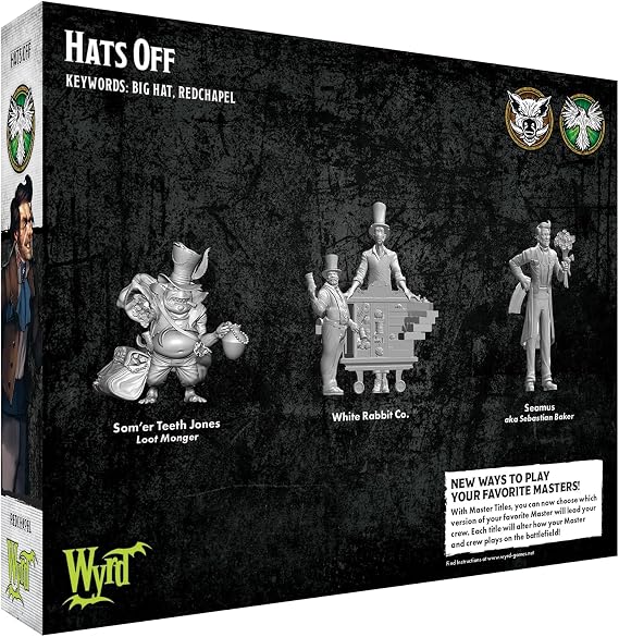 Malifaux Third Edition Hats Off