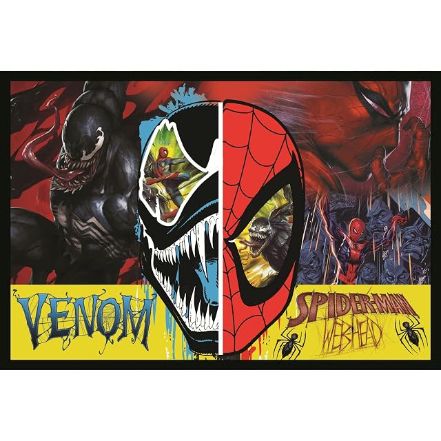 Foto 3 de 7 de Trefl - Puzle 2en1: Marvel Spiderman, Día y Noche de Spiderman - 2 x 200 Piezas