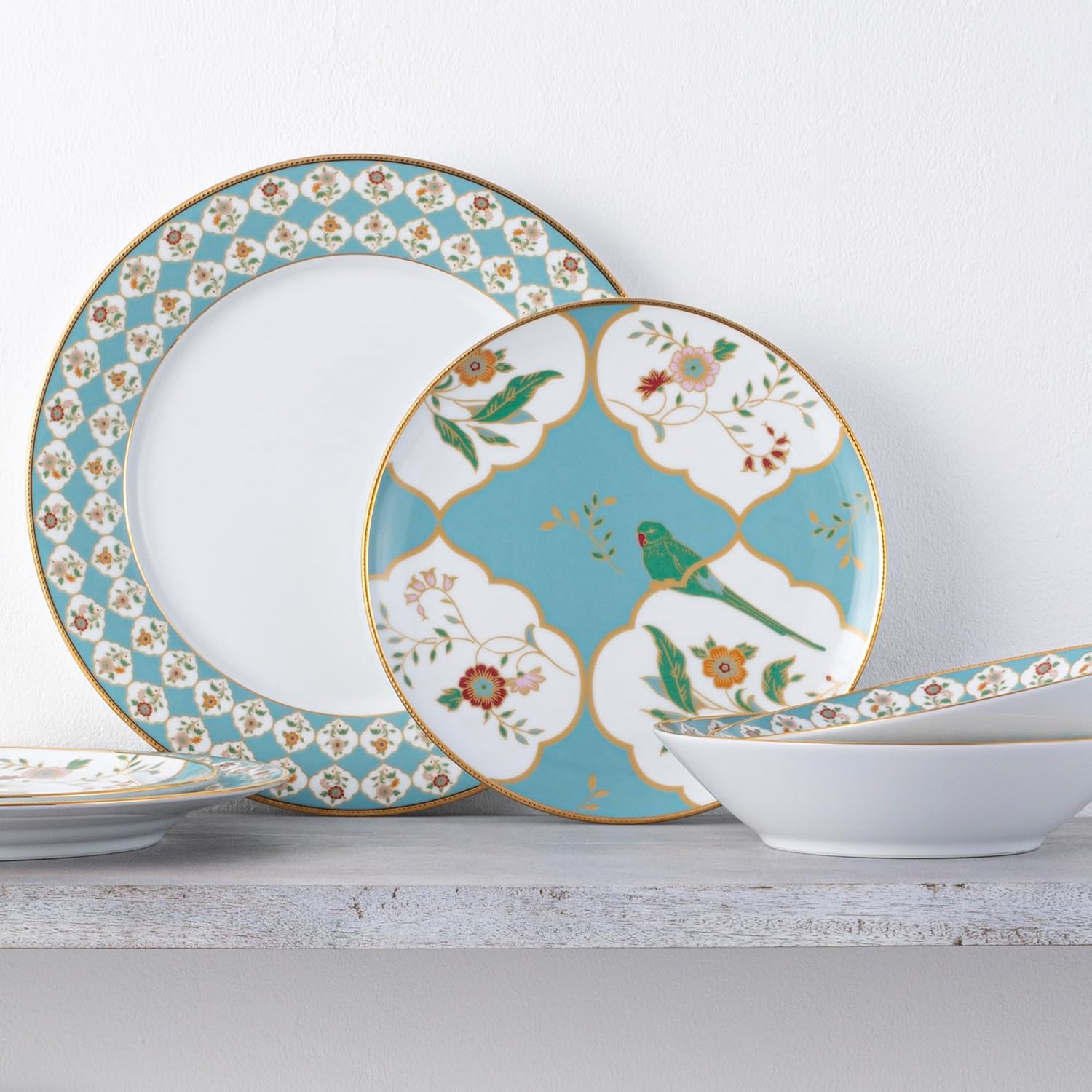 Noritake Lodi's Morning 12-Piece Dinnerware Set, Service for 4