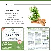 Vista 7 de Wondercide - Flea and Tick Spray Concentrate for Yard and Garden with Natural Essential Oils – Kill, Control, Prevent, Fleas, Ticks, Mosquitoes and