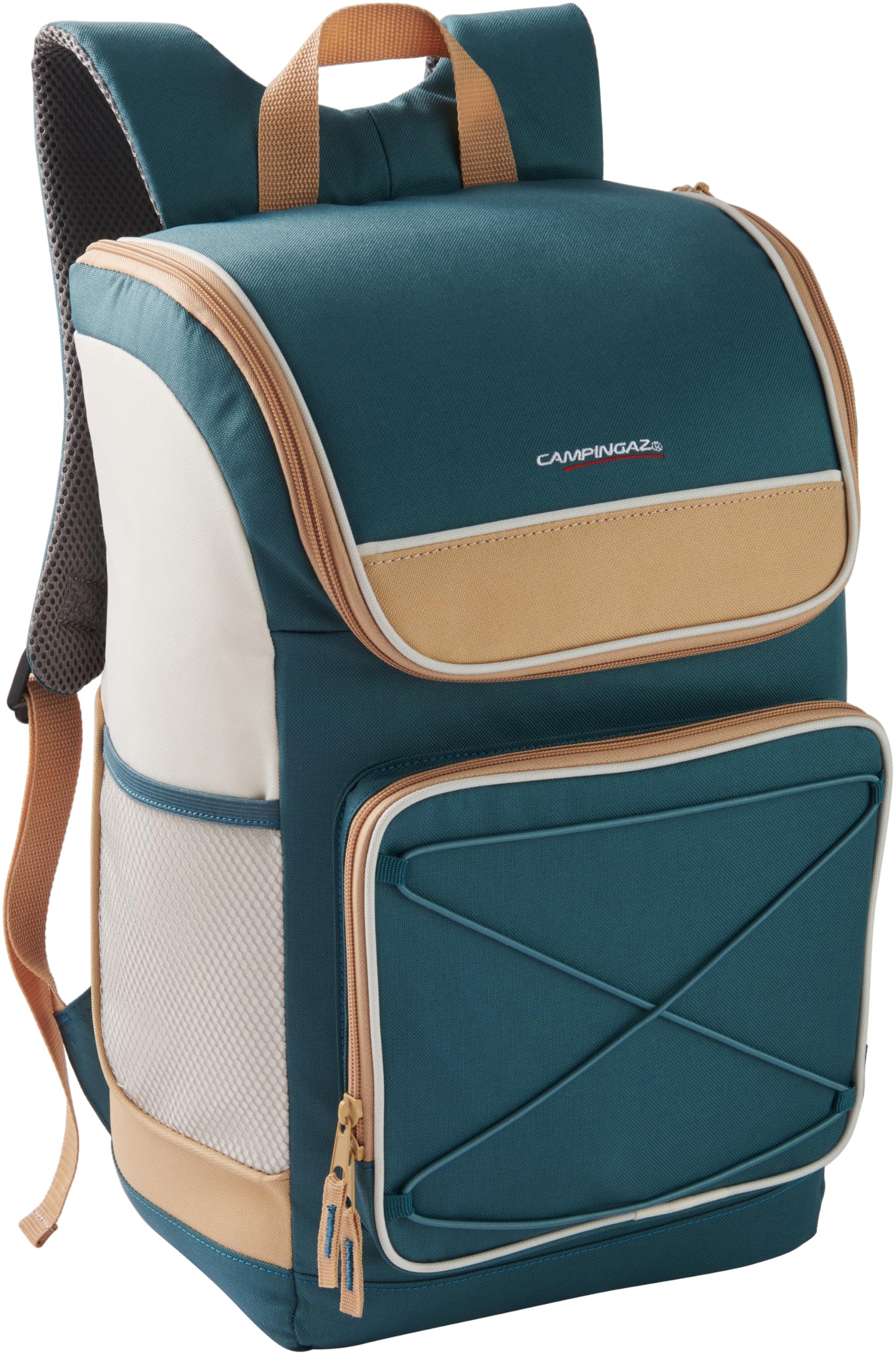 Campingaz Fold'n Cool Cooler Backpack 21 Litres Insulated Thermal Backpack Keeps Food and Drinks Cold for up to 11 Hours Lightweight and Compact Foldable for Easy Storage Ideal for Picnics