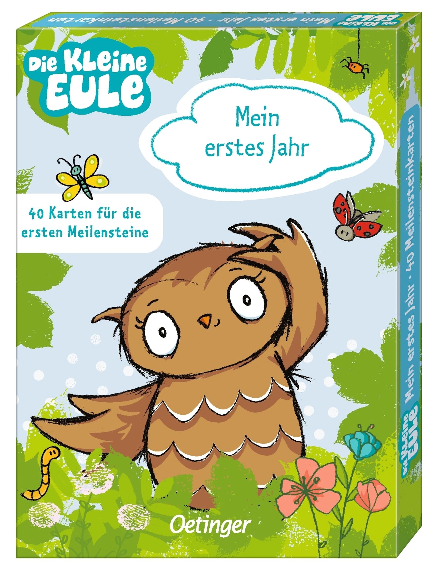 Oetinger Die Kleine Eule. Mein Erstes Jahr: 40 Karten Für Die Ersten Meilensteine | Hochwertige Erinnerungs-Karten Für Baby's Erstes Jahr (Die Kleine Eule Und Ihre Freunde)