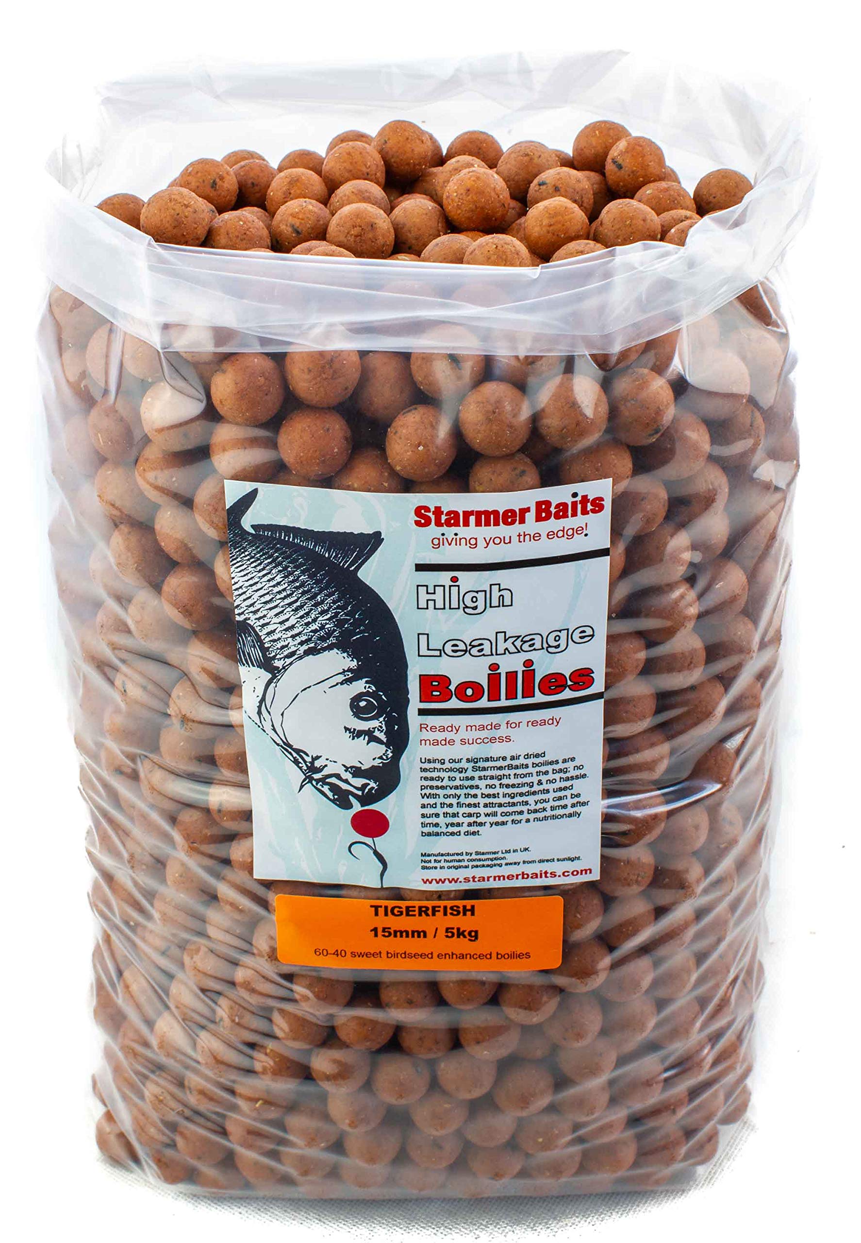 starmerbaits Boilies 15mm 5kg / Tigerfish