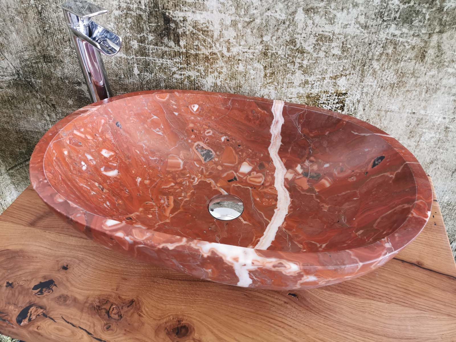 Delmar – Lavabo Ovale Mexicain – Cerames | Lavabo Encastrable 44,5 X 36 X 13 Cm | Lavabo Mexique Pour Salle De Bain, Toilettes, WC Invités