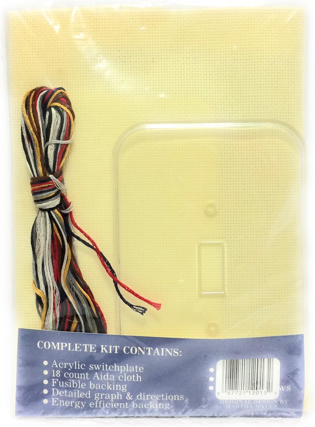 Counted Cross Stitch Switchplate Cover - SP13 Train