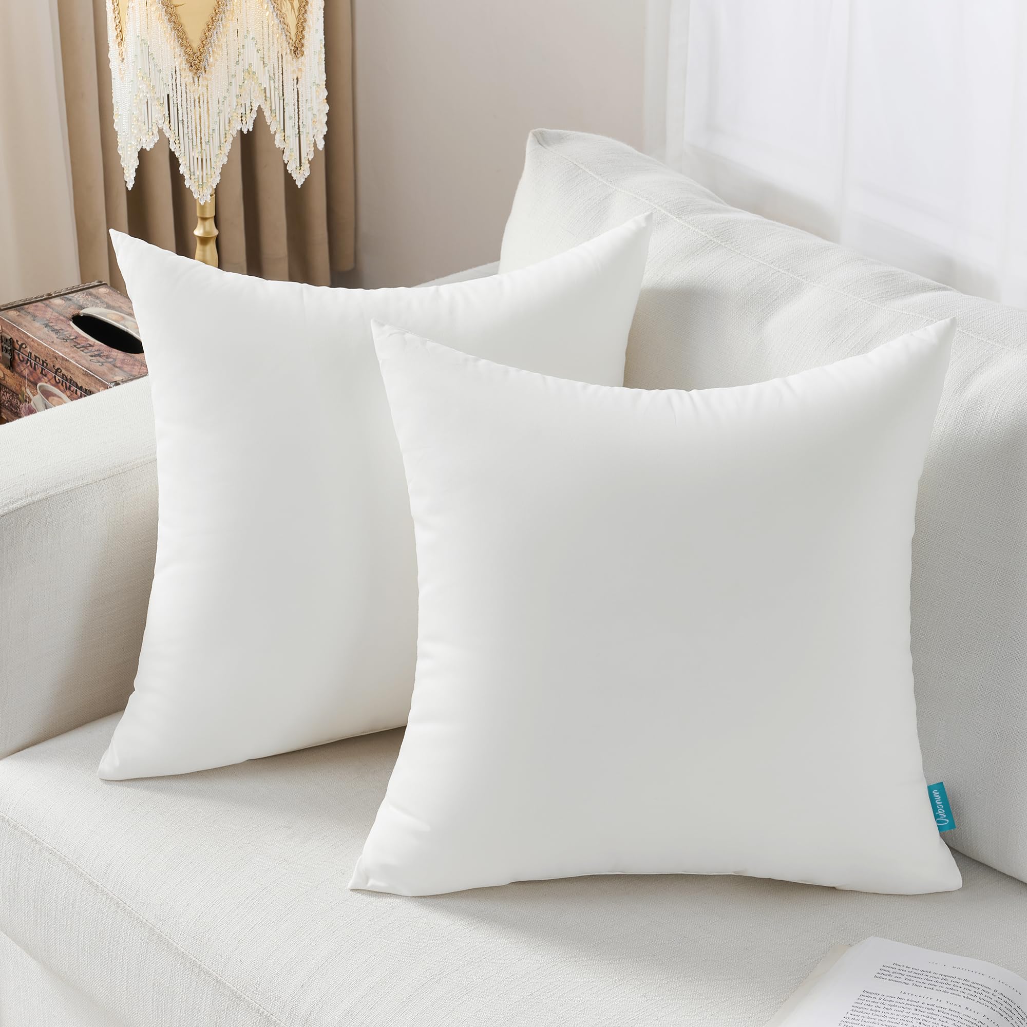 Waterproof Outdoor Pillow Inserts - Set of 2 -8 Waterproof Outdoor Pillow Inserts - Set of 2 -8