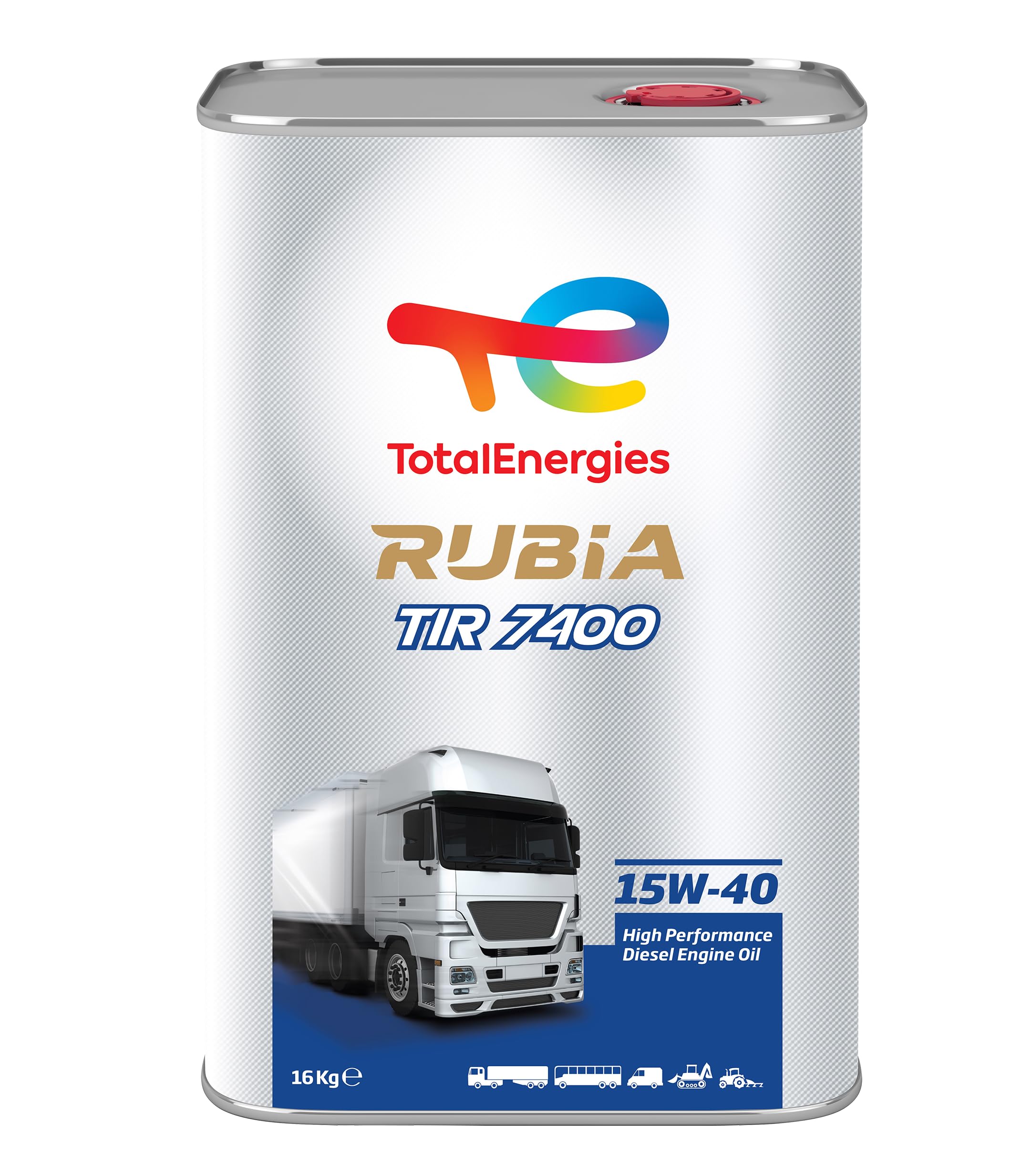 TOTAL Rubia Tir 7400 15W40 Motor Yağı 16 Kg