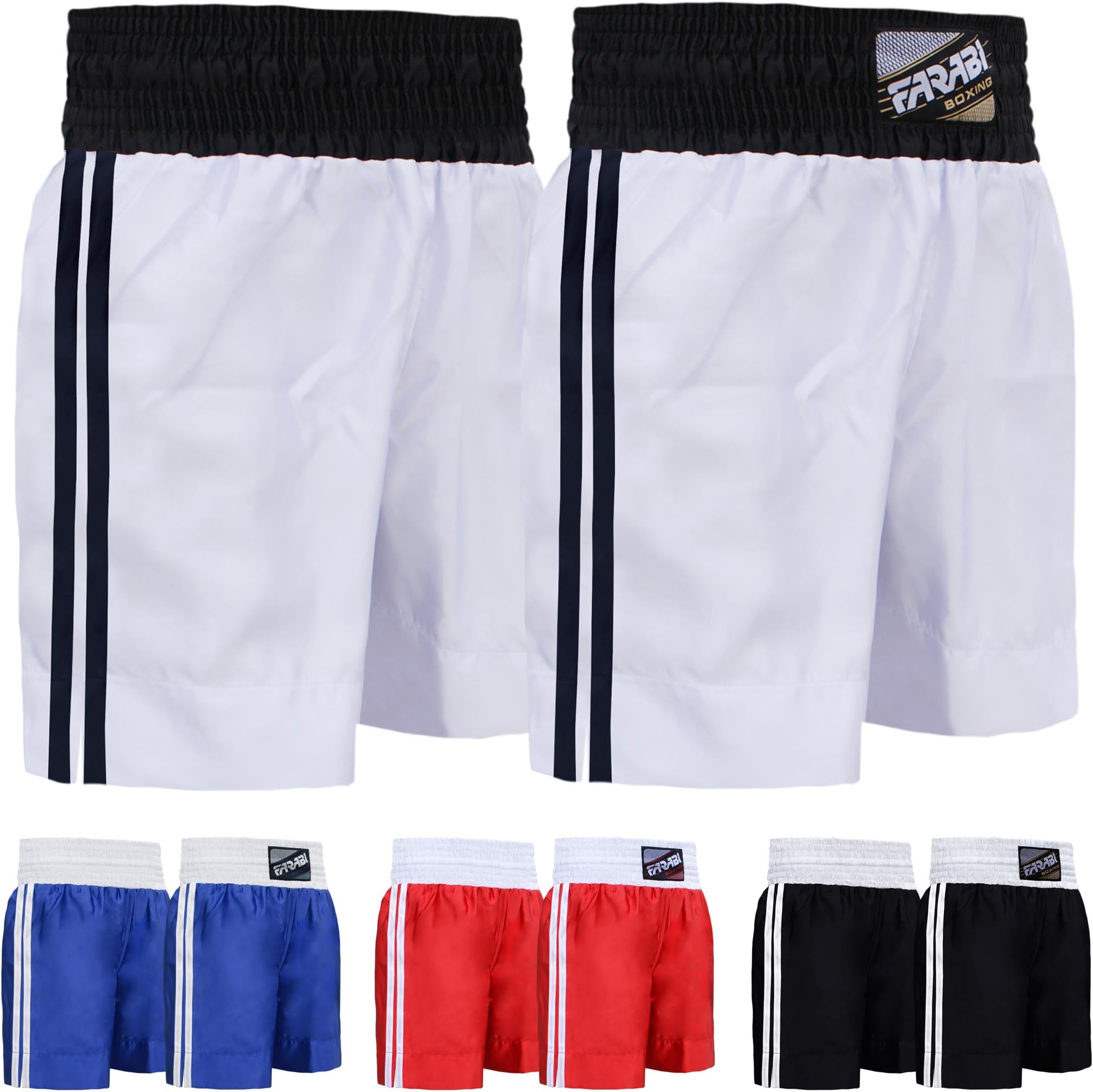 Boxing Shorts – Boxing Trunks for Training Punching, Sparring Fitness Gym Kickboxing Shorts Men & Women