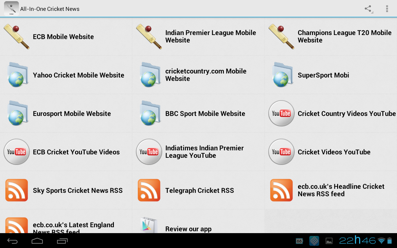 All-In-One Cricket News - App on Amazon Appstore