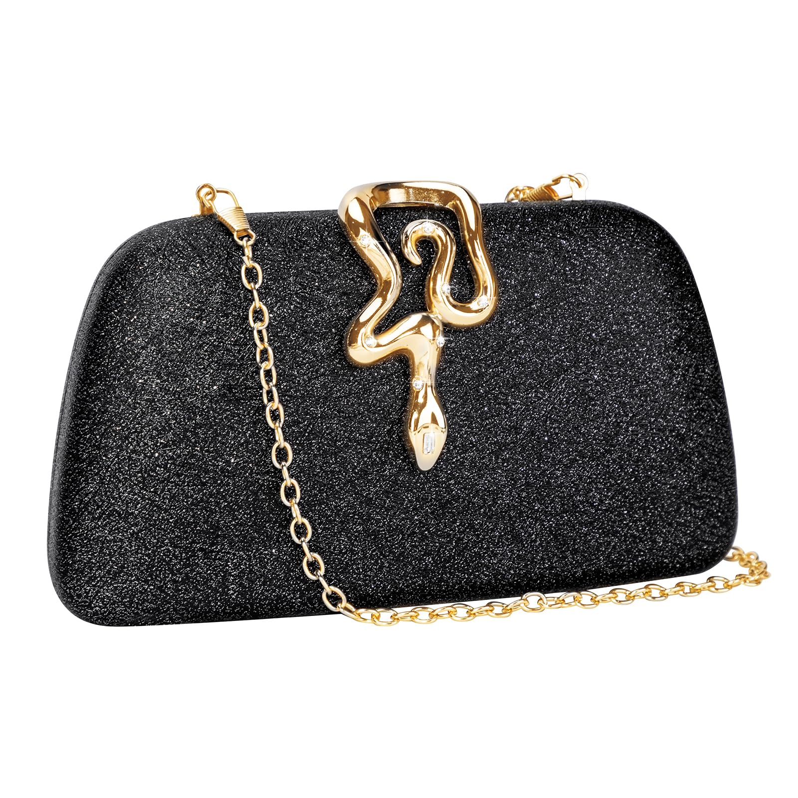 Glitter Clutch Purse for Women – Elegant & Dazzling Evening Bag, Sparkly Handbag for Magical Weddings & Special Moments