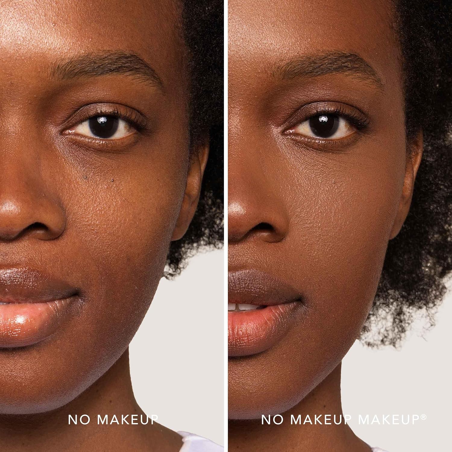 No Makeup Makeup Foundation, Weightless Cream-Balm Formula Conceals, Corrects and Camouflages with Skin-Tone Adaptive Flexshade Technology, Buildable, Long-Lasting, Cruelty-Free, Vegan, Warm Deep