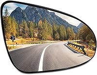 Vista 1 de SCITOO Espejo retrovisor lateral del pasajero para 2012-2015 2016 2017 para Toyota Camry 2015 Corolla 2014-2017 para Yaris Espejo retrovisor cromado