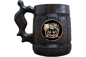 Personalized Halloween Pumpkin Beer Mug: A Spooktacular Gift for Dad