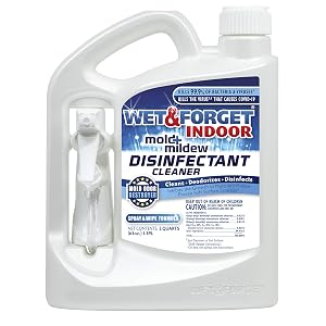 Wet Forget Indoor Mold and Mildew All-Purpose Cleaner Deodorizes Disinfects Kills 99 9 of Bacteria and Viruses Ready