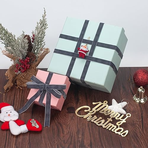 Miniatura 136 de Cinta de terciopelo caqui, cinta de terciopelo dorado vintage de 5/8 pulgadas x 25 yardas, cintas finas para adornos de árbol de Navidad, envoltura