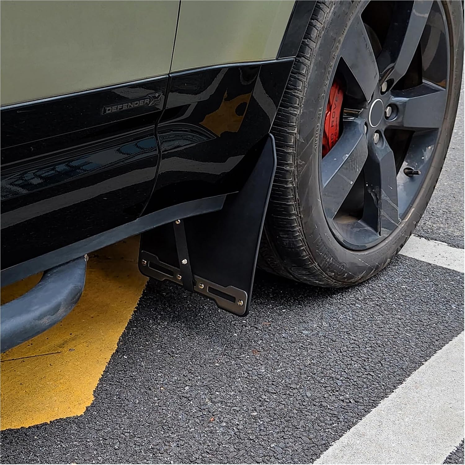 ITrims Mud Flaps for Land Rover Defender 2020-2025 Car Exterior Accessories Splash Guards Mudflaps Front & Rear ABS 4PCS