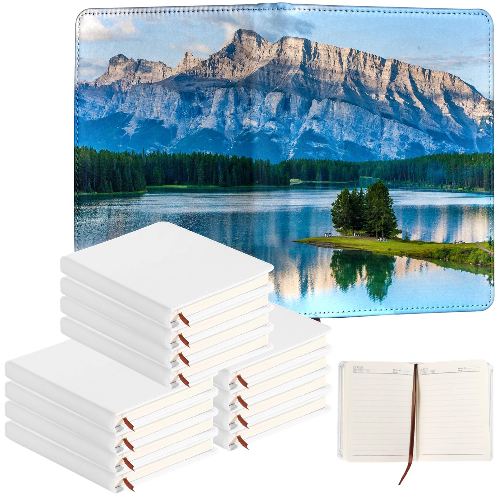 Carnets vierges à sublimation A6 pour immortaliser vos plus beaux souvenirs de voyage