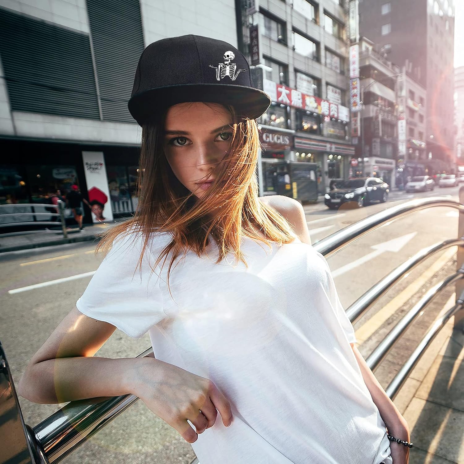 Snapback Hats Christian Hats for Men Flat Bill Hats for Men Adjustable Black Baseball Cap for Women - Image 7