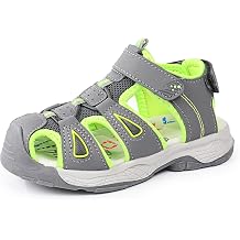 Kids Athletic Sandals Boys and Girls Outdoor Hiking Sports Closed-Toe Sandal Pool Beach Shoes Summer Water shoes