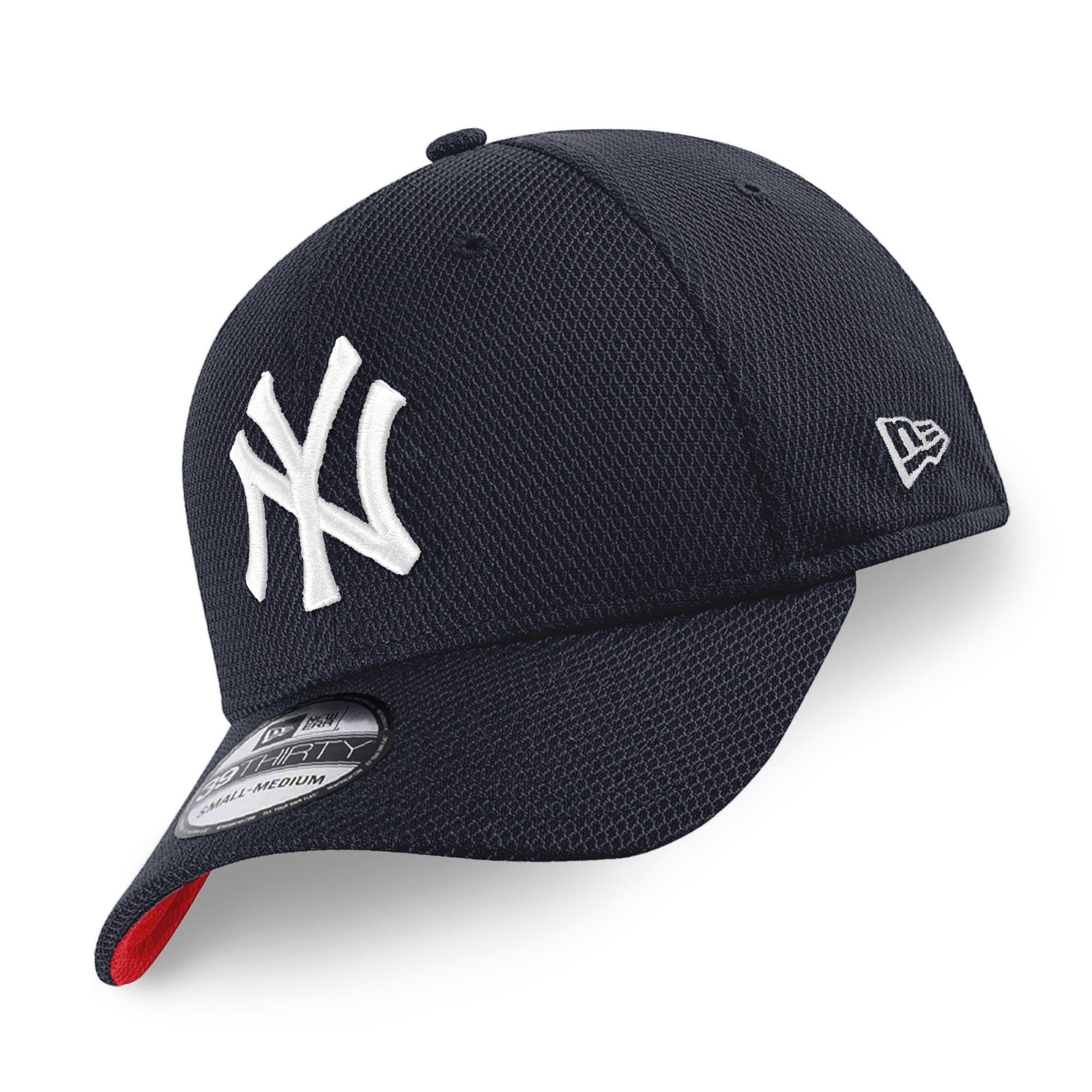 New Era New York Yankees MLB Diamond Era Navy Scarlet UV 39Thirty Stretch Cap — image 1