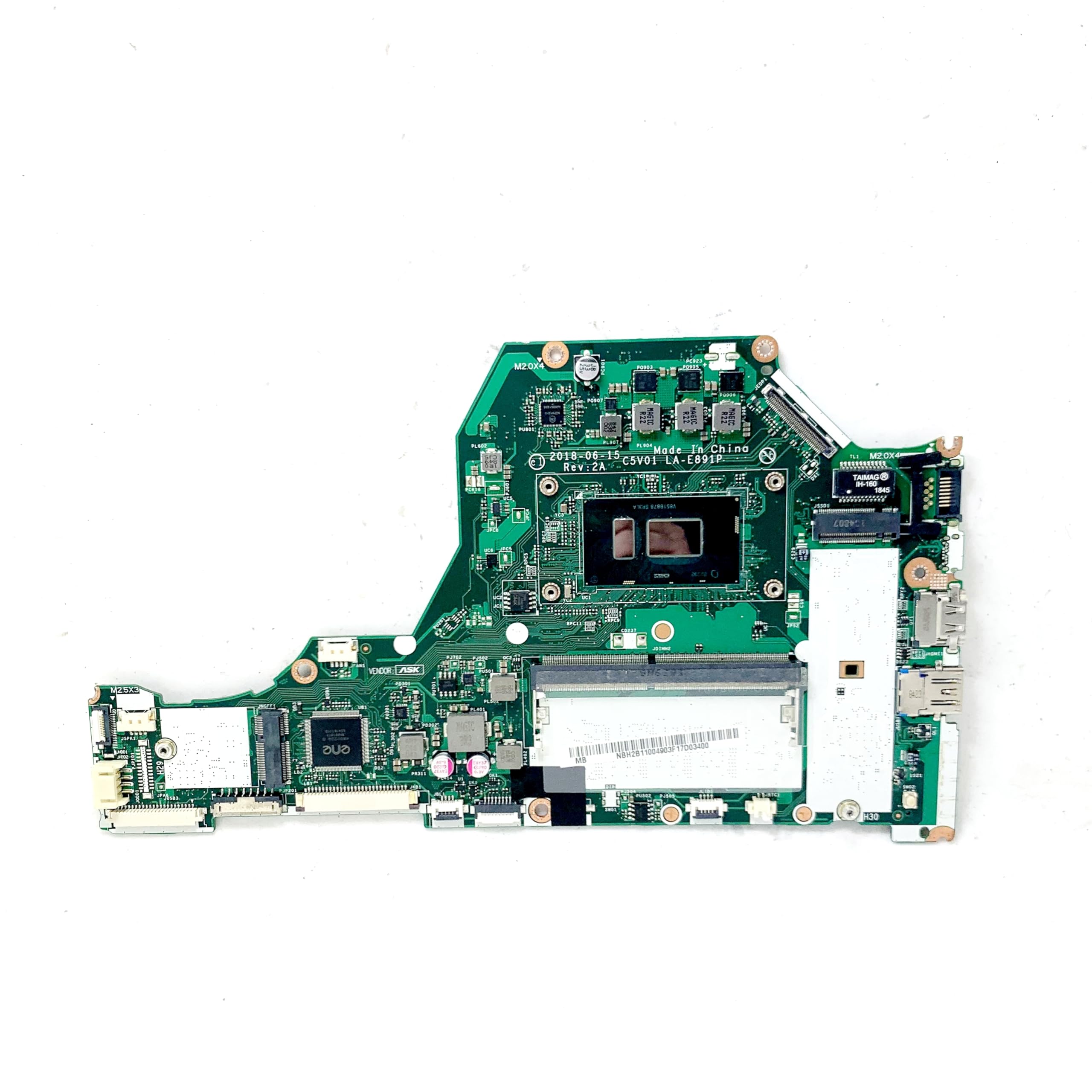 Amazon.com: C5V01 LA-E891P Placa base para Acer A315-53 A515-51