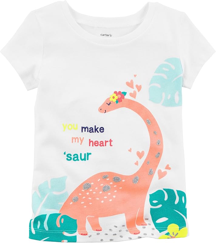 Carter's remera de punto para bebé niña 235G527