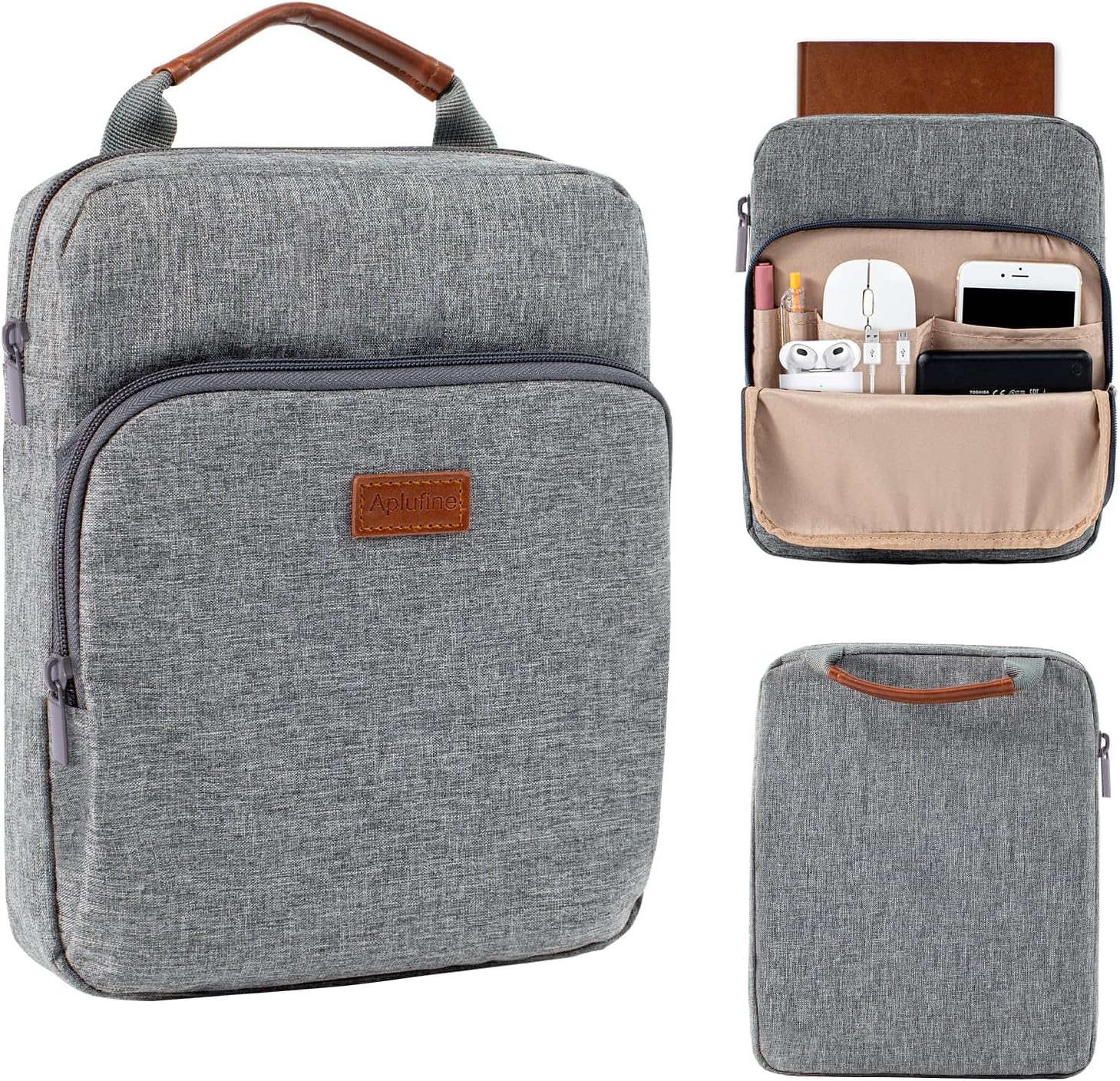 Book Sleeve with Zipper