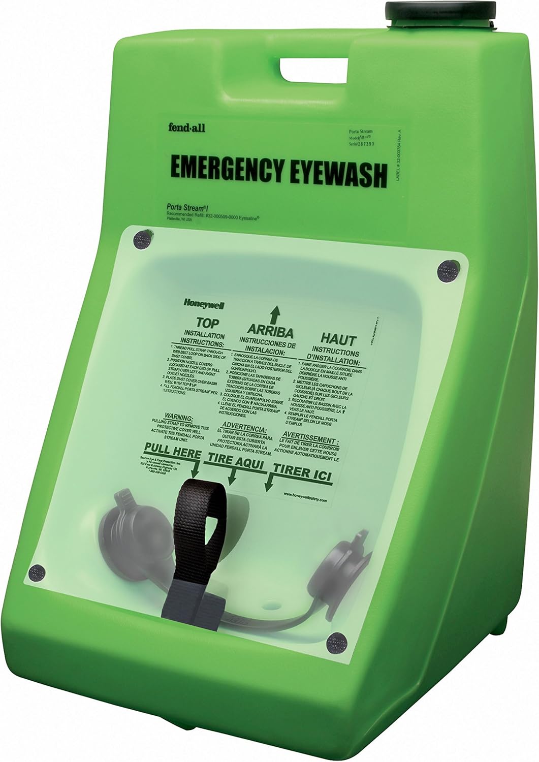 Honeywell Safety Products Fendall Porta Stream I, II, & III Emergency Eye Wash Station Dust Cover Length 14-1/2" Width 14-3/4" : Industrial & Scientific