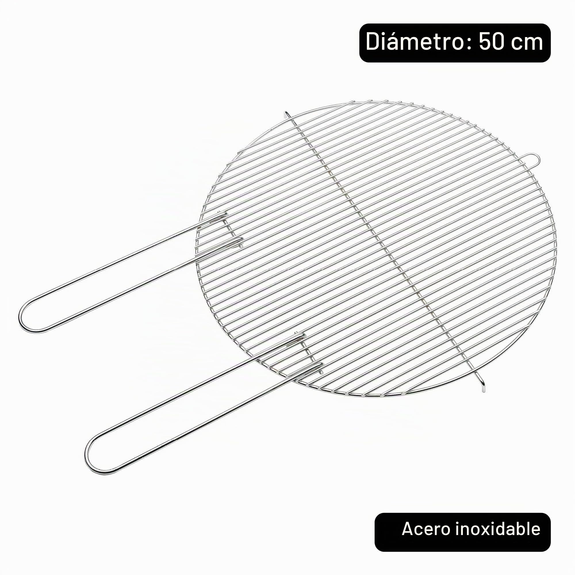 Barbecook - Parrilla Redonda de 50 cm para Barbacoa de Carbón Mayor y Loewy 50, Accesorio