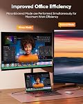 USB C à HDMI câble 6ft 4K 60Hz, Snowkids 4K [Anti-ingérence, plaqué or] USB Type C à HDMI Câble Thunderbolt 3/4 Compatible pour Mac-Book Pro/Air, i-Pad Pro, Android Ga-laxy s22/S20, Surface Pro